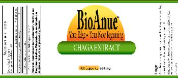BioAnue Chaga Extract - 