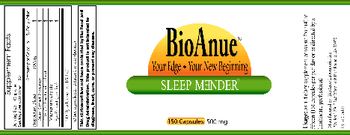 BioAnue Sleep Mender - 