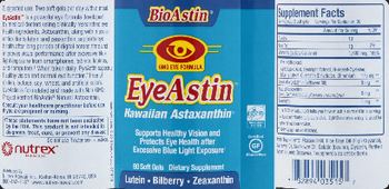 BioAstin EyeAstin - supplement