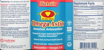 BioAstin OmegaAstin - supplement