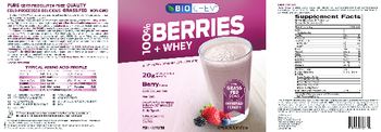 Biochem 100% Berries + Whey Berry Flavor - protein supplement
