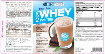 Biochem 100% Sugar Free Whey Protein Cocoa Coconut Flavor - protein supplement