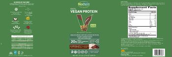 Biochem 100% Vegan Protein Chocolate Flavor - vegan protein supplement