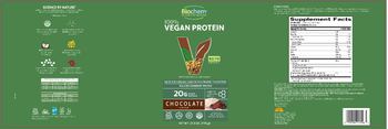 Biochem 100% Vegan Protein Chocolate Flavor - protein supplement