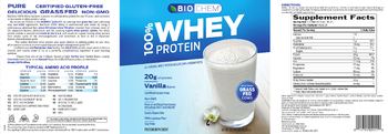 Biochem 100% Whey Protein Vanilla - protein supplement
