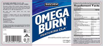 BioChem Sports Omega Burn - supplement
