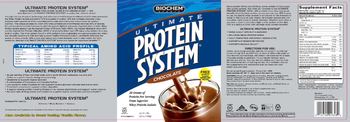 BioChem Sports Ultimate Protein System Chocolate - supplement
