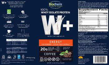 Biochem W+ 100% Whey Isolate Protein Energy - whey protein isolate protein supplement