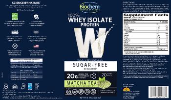 Biochem W 100% Whey Isolate Protein Sugar-Free - whey protein isolate protein supplement