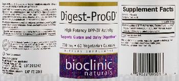 Bioclinic Naturals Digest-ProGD - supplement
