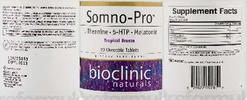 Bioclinic Naturals Somno-Pro Tropical Breeze - supplement