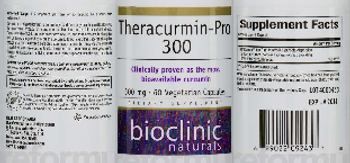 Bioclinic Naturals Theracurmin-Pro 300 - supplement
