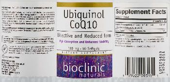 Bioclinic Naturals Ubiquinol CoQ10 - supplement