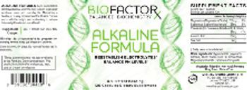 BioFactorX Alkaline Formula - supplement