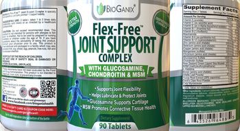 BioGanix Flex-Free Joint Support Complex - supplement