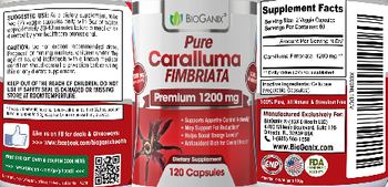 BioGanix Pure Caralluma Fimbriata 1200 mg - supplement