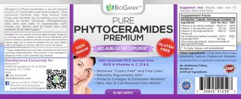 BioGanix Pure Phyoceramides Premium - antiaging supplement