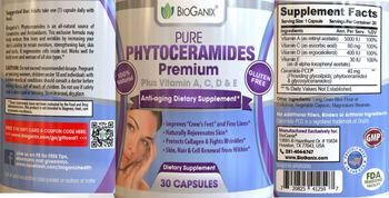 BioGanix Pure Phytoceramides Premium - supplement
