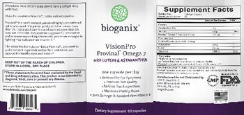 BioGanix VisionPro Provinal Omega 7 with Lutein & Astaxanthin - supplement