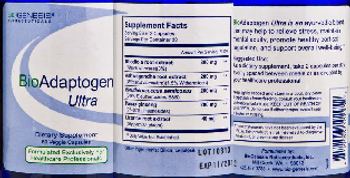BioGenesis Nutraceuticals BioAdaptogen Ultra - supplement