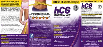 BioGenetic Laboratories HCG Maintenance - supplement