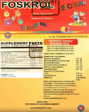Biokemical Foskrol School - supplement