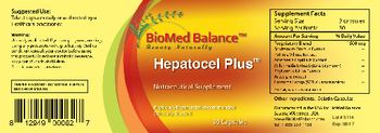 BioMed Balance Hepatocel Plus - nutraceutical supplement
