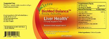 BioMed Balance Liver Health - nutraceutical supplement
