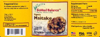 BioMed Balance Organic Maitake - nutraceutical supplement