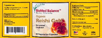 BioMed Balance Organic Reishi Gold - nutraceutical supplement