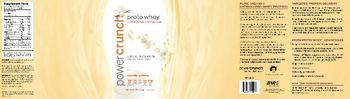 Power Crunch Proto Whey Vanilla Creme - supplement