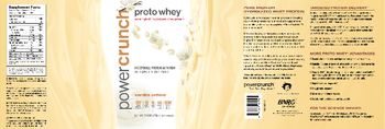 Power Crunch Proto Whey Vanilla Creme - supplement