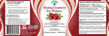 Bioparanta Healing Cranberry for Women - supplement