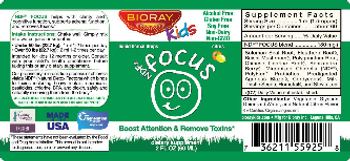 Bioray Kids NDF Focus Citrus - supplement
