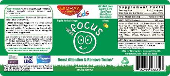 Bioray Kids NDF Focus Citrus - supplement
