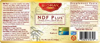 Bioray NDF Plus - daily supplement