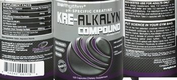 BioRhythm Kre-Alkalyn Compound - supplement