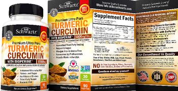 BioSchwartz Turmeric Curcumin with Bioperine - natural supplement