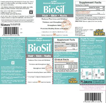BioSil Hair - Skin - Nails - supplement