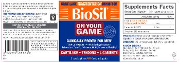 BioSil On Your Game - supplement