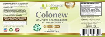 BioSource Labs Colonew - supplement