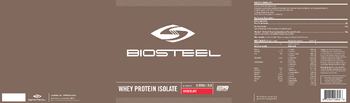 Biosteel Whey Protein Isolate Chocolate - 