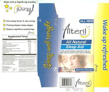Biotab Nutraceuticals Alteril - 