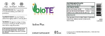 BioTE Medical Iodine Plus - supplement