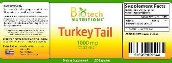 Biotech Nutritions Turkey Tail 1000 mg - supplement