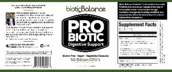 Bioticbalance ProBiotic Digestive Support - supplement