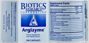 Biotics Research Corporation Argizyme - supplement