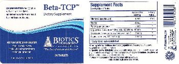 Biotics Research Corporation Beta-TCP - supplement