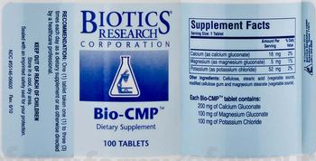 Biotics Research Corporation Bio-CMP - supplement