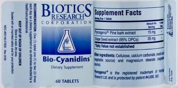 Biotics Research Corporation Bio-Cyanidins - supplement